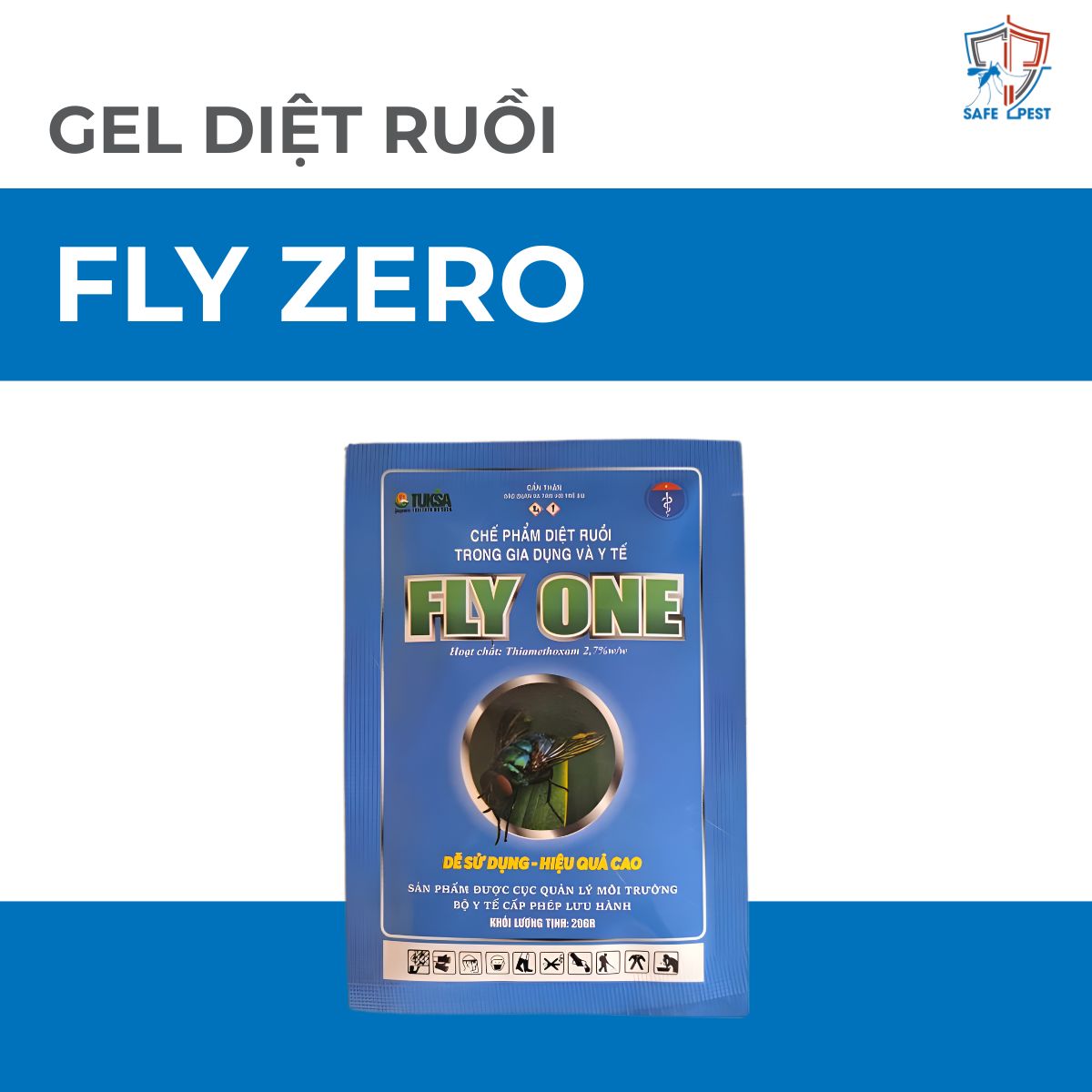 Fly Zero Gel diệt ruồi Fly Zero - Ảnh 1